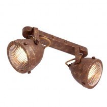 Candellux - Stropna svetika Frodo Spot 2x40W GU10 Rusty