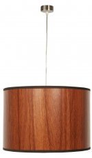 Candellux - Viseča stropna svetilka Timber 1x60W E27 Oak 30x20