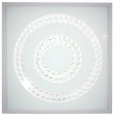 Candellux - Plafonjera Lux 16W LED 4000K Satin Double Ring 