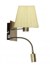 Candellux - Stenska svetilka Sylwana1x40W LED Patina/Yellow 