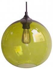 Candellux - Viseča stropna svetilka Edison Pendant 1x60W E27 Green