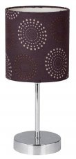 Candellux - Namizna svetilka Emily 1x40W E14 Brown 