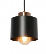 Candellux - Viseča stropna svetilka Olena 4x60W E27 Black