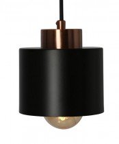 Candellux - Viseča stropna svetilka Olena 4x60W E27 Black