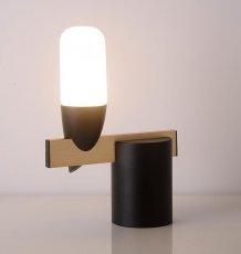 Candellux - Namizna svetilka Sakai 1x4W LED 3000K Black