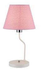 Candellux - Namizna svetilka York 1x60W E14 Pink