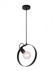 Candellux - Viseča stropna svetilka Nexo 1x40W E27 Black