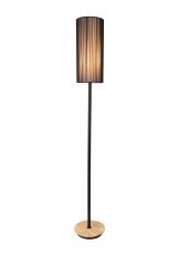 Candellux - Samostoječa svetilka Kioto 1x40W E27 Black/Wood