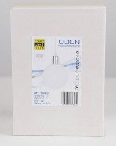 Candellux - Viseča stropna svetilka Oden 1x40W G9 12cm White