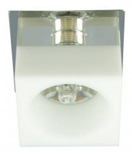 Candellux - Reflektorska svetilka SK-66 CH/WH 1x40W G9 Chrome/White