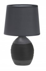 Candellux - Namizna svetilka Ambon 1x40W E14 Black