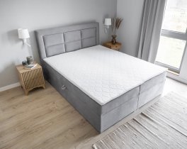 Eltap stock - Boxspring postelja Vivre - 180x200 cm - Monolith 84