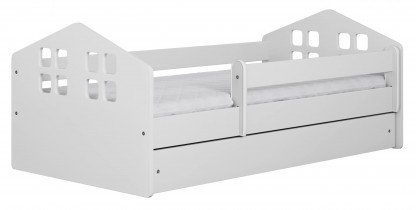 Kocot Kids - Otroška postelja Kacper z vzmetnico in predalom - 80x180 cm