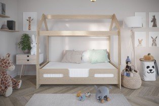 Kocot Kids - Otroška postelja Leo 2v1 - 80x180 cm