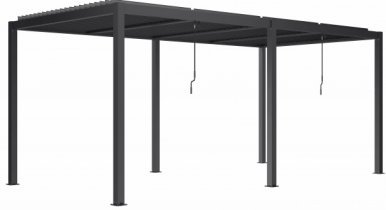 Mirpol - Vrtna pergola Luxe 5.8x4m - antracit 