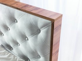 Meble Gruška - Boxspring postelja Wood 10 - 140x200 cm