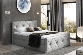 Meble Gruška - Boxspring postelja Crysytal Lux - 180x200 cm