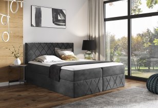 Meble Gruška - Boxspring postelja Paros Lux - 160x200 cm