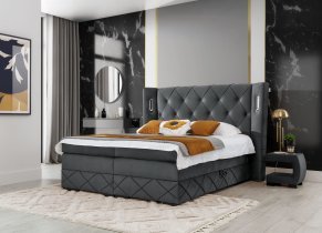 Meble Gruška - Boxspring postelja Focus Lux - 160x200 cm