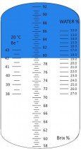 Chomik - Refraktometer za preverjanje vsebnosti vode/sladkorja - BEE3936