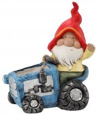 Chomik - Vrtna figura - Škrat na traktorju - GOT6517