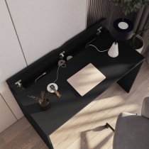 Eltap - loft - Pisalna miza Nevy 120 cm - črna