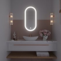Eltap - loft - LED Ogledalo Robienti L - 50x100cm