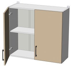 Zgornji modul Sunrise Premier - W-80/72 - korpus venge