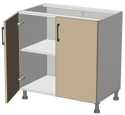 Spodnji modul Sunrise Premier - L-70/82 - korpus sonoma hrast