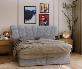Polak meble - Boxspring postelja Simon BPT - 140x200 cm
