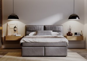 Polak meble - Boxspring postelja Lizbona BPT - 140x200 cm