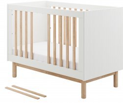 Pinio - Otroška postelja Miloo - 60x120 cm - bela