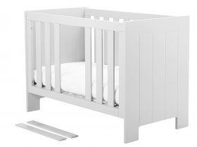 Pinio - Otroška postelja Calmo - 70x140 cm - bela
