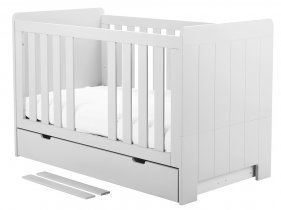 Pinio - Predal za otroško posteljo Calmo - 70x140 cm - bel