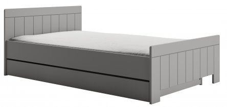 Pinio - Otroška postelja Calmo - 120x200 cm - siva