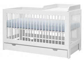 Pinio - Previjalna miza za otroško posteljo Basic - 60x120 cm