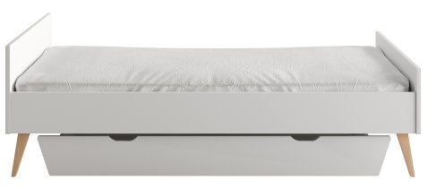 Pinio - Predal za otroško posteljo Swing - 90x200 cm,120x200 cm - bel