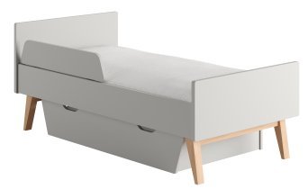 Pinio - Otroška postelja Swing - 70x140 cm - siva