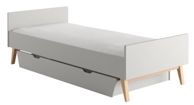 Pinio - Otroška postelja Swing - 90x200 cm - siva
