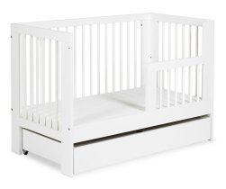 Little Sky - Varnostna ograja za otroško posteljo Olivia - 60x120 cm