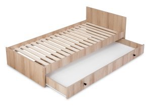Little Sky - Otroška postelja Kompakt - 60x120 cm - bukev