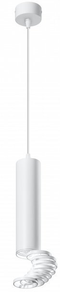 Candellux - Viseča stropna svetilka Tube 1x50W GU10 6/30 White