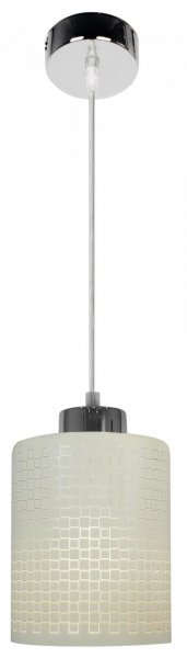 Candellux - Viseča stropna svetilka Marcepan 1x60W E27 Chrome 