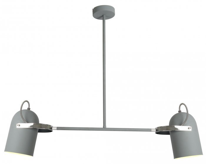 Candellux - Viseča stropna svetilka Gray 2x40W E27 Gray
