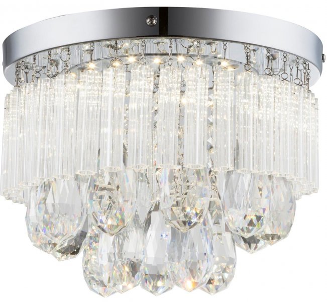 Candellux - Plafonjera Lonella 12W LED Chrome 