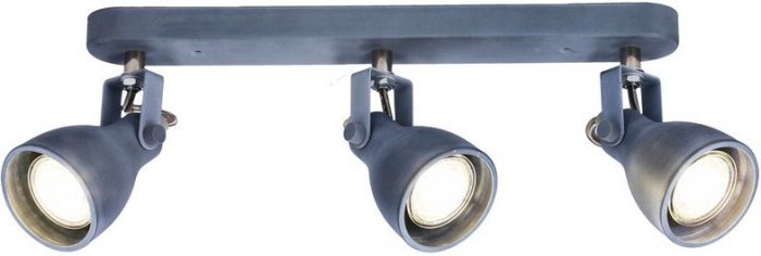 Candellux - Stropna svetilka Ash Spot 3X40W GU10 Gray Mat