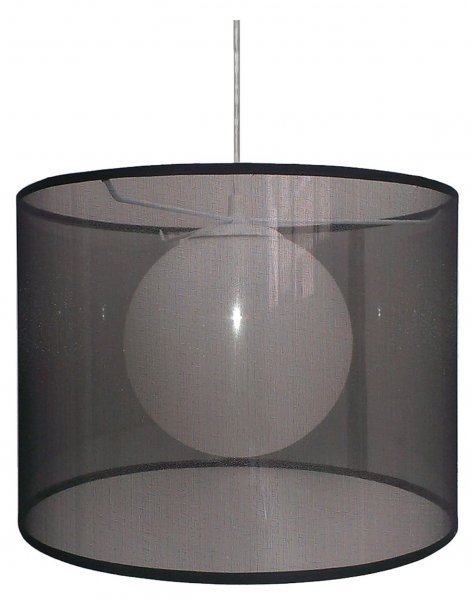Candellux - Viseča stropna svetilka Chicago 1x60W E27 Black