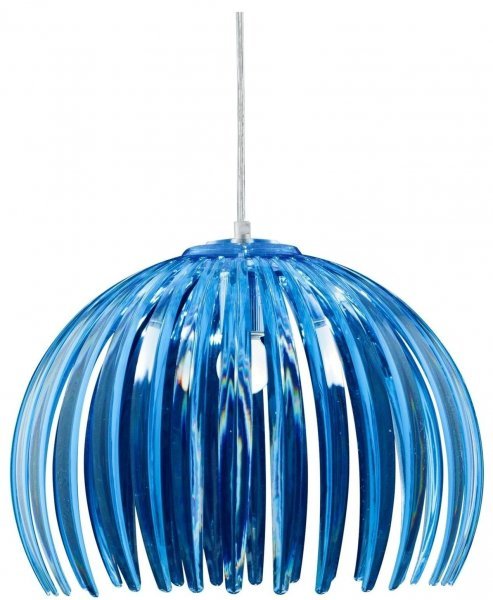 Candellux - Viseča stropna svetilka Abuko 1x60W E27 Blue