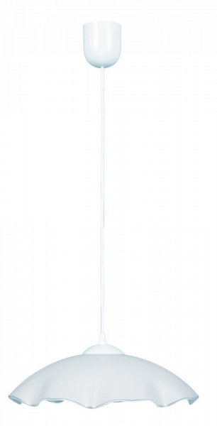Candellux - Viseča stropna svetilka Dama 1x60W E27 White