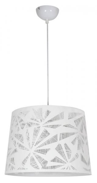 Candellux - Viseča stropna svetilka Orlando 35 1x60W E27 White - ornament